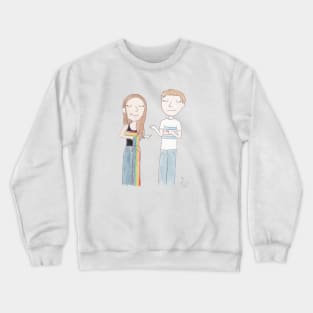 Peter Parker and Aunt May - Pride Crewneck Sweatshirt